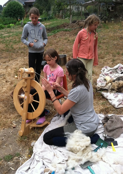 spinning-wool